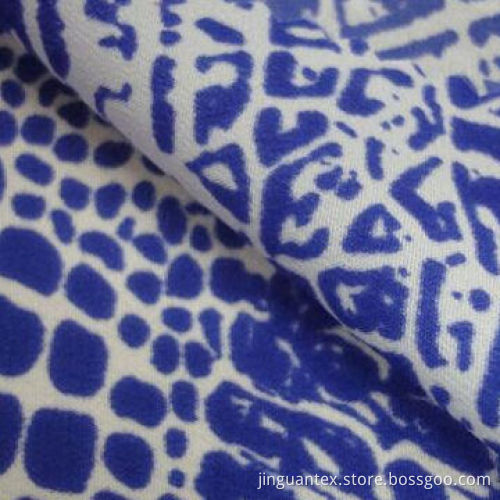 Polyester chiffon fabric with printing,100D*100D, used for dress